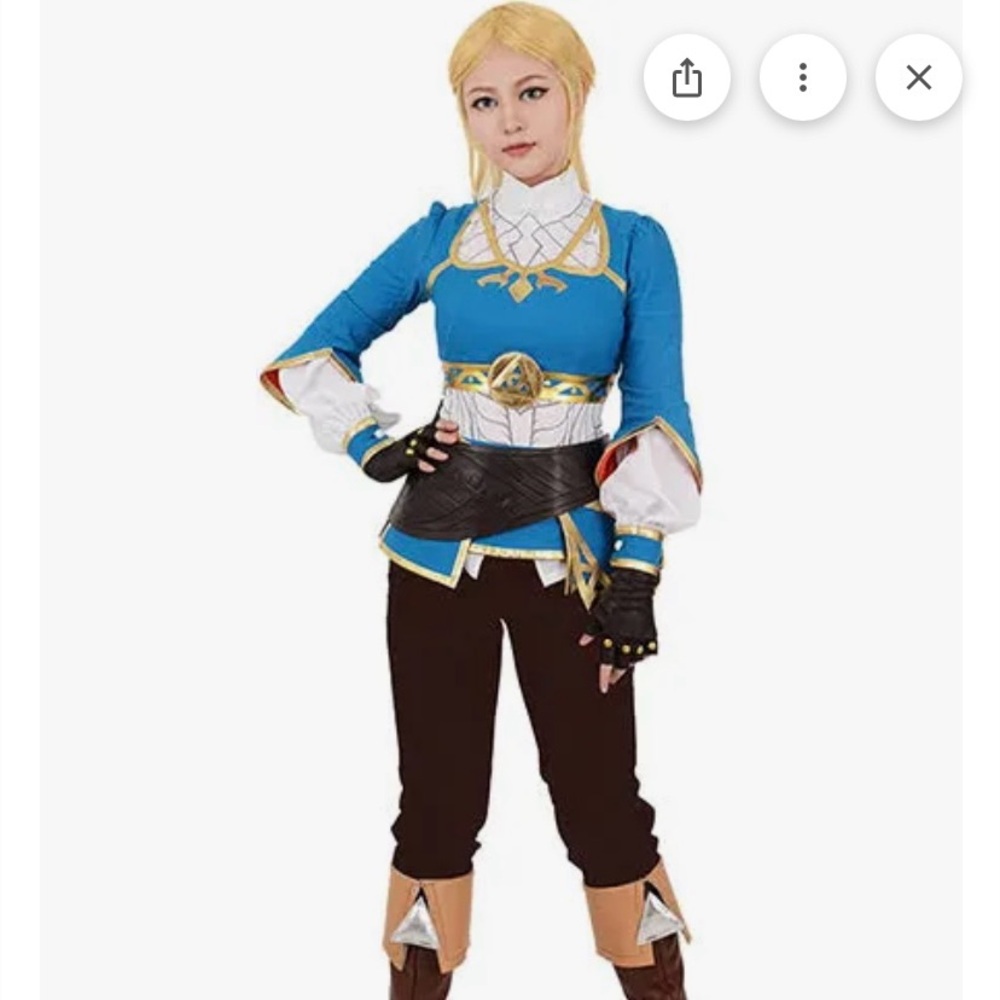 Amazing Zelda, Breath of the Wild costume. Perfect for Halloween or cosplay.